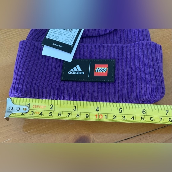 Lego/Adidas Collaboration Purple Beanie Hat - Picture 2 of 8